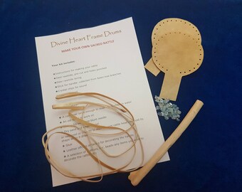 Shamanic medicine rattle kit