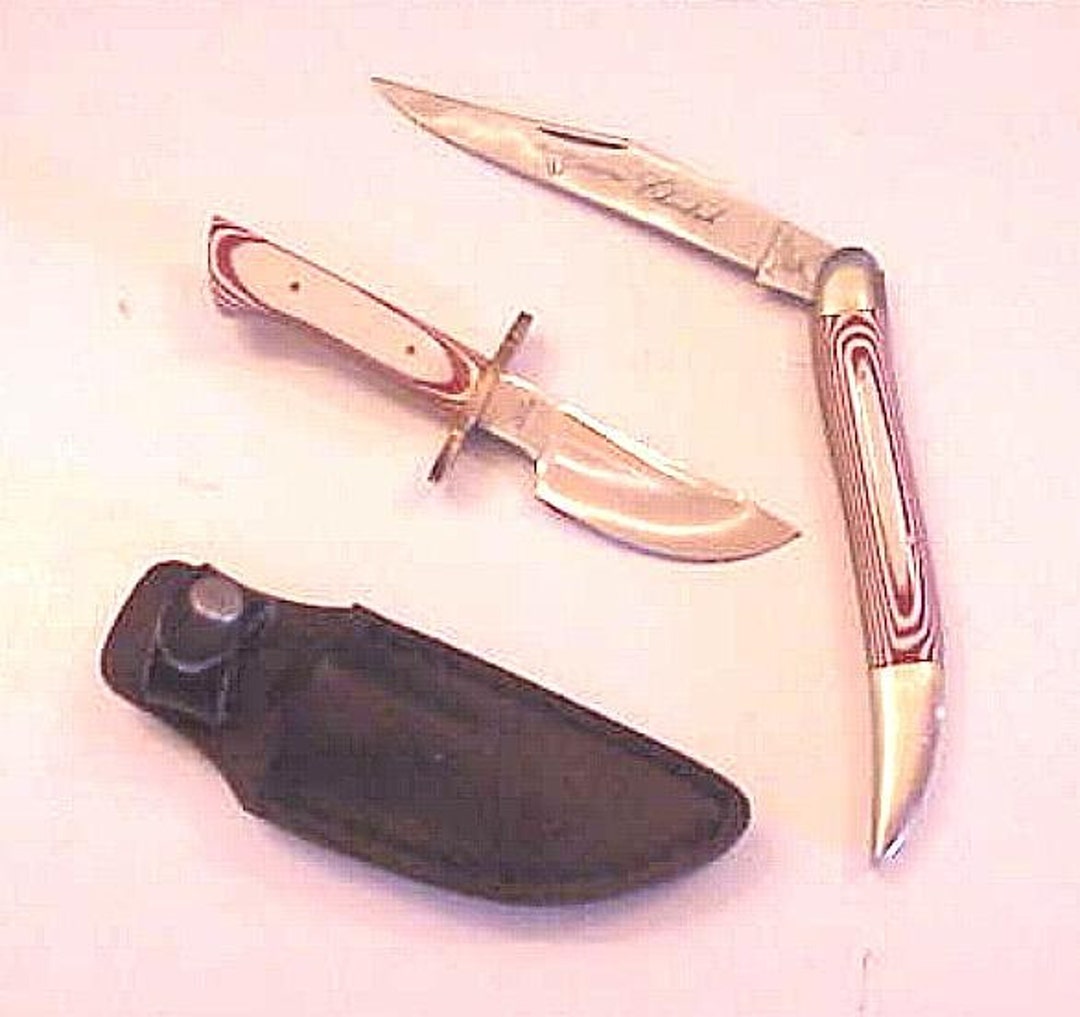 FROST CUTLERY CHEETAH SURGICAL STEEL ODD OPTICAL ILLUSION
