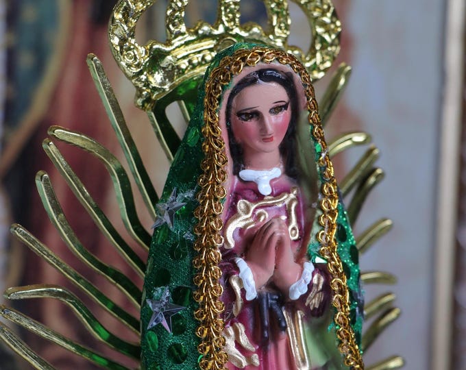 Our Lady Of Guadalupe Statue Virgen De Guadalupe Catholic Statue ~ Our Lady of Guadalupe Statue