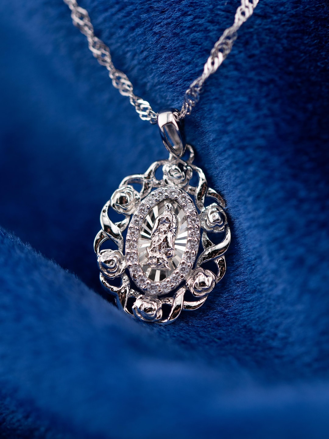 La Rosa De Guadalupe 925 Sterling Silver Gold Plated Bird Pendant For Women Sterling Silver Pendant - Foto 10