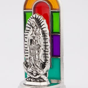 Estatua para salpicadero de coche de la Virgen de Guadalupe, Nuestra Señora de Guadalupe, Virgen María