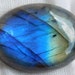 Natural Labradorite 44cts Size 28x21x7 MM Approx Size Top Gemstone Superb Finest Quality Smooth Oval Cabochon