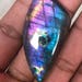 11 pieces Purple Labradorite cabochon loose gems stone
