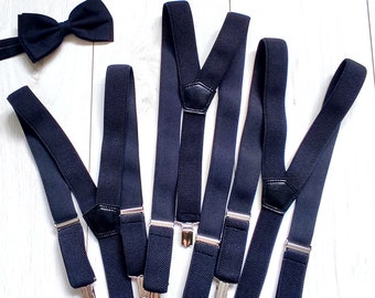 Teenager suspenders. Black suspenders for teenager. Sale