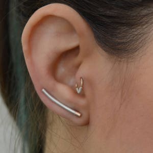 Tragus Ring Cartilage Earring Unique Tragus Ring Rose Gold
