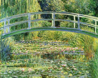 Monet Cross Stitch Etsy - 