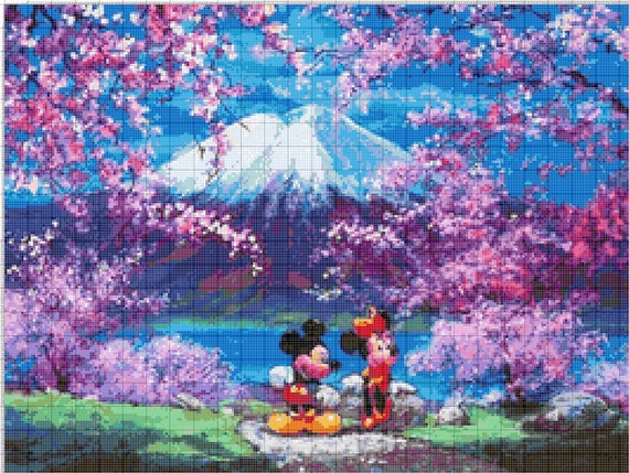 Free Minnie Mouse Cross Stitch Chart