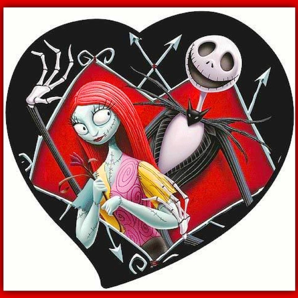 The Nightmare Before Christmas Fairy Tale 293 Schema punto croce Schema punto croce contato Formato Pdf Download istantaneo