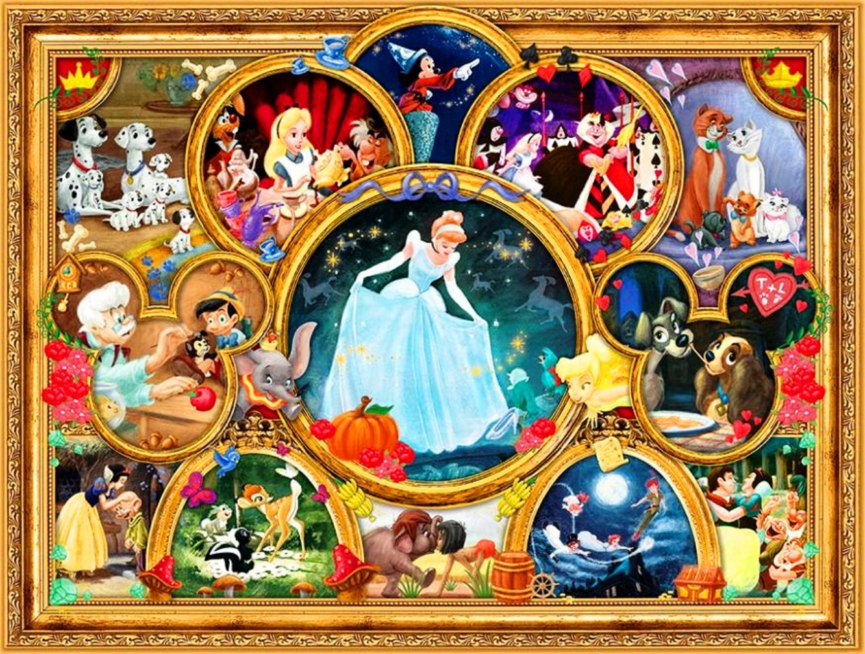 Cross Stitch Kit 365 Personnages Disney 14 count aida tissu Etsy