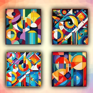 Kruissteekset abstract 388 geometrisch modern kruissteekpatroon art deco getelde kruissteekkaart pdf-formaat direct downloaden