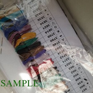 Lot De 25+ Toiles Aida Pour Point De Croix – Zweigart, Cambridge, Multicolore