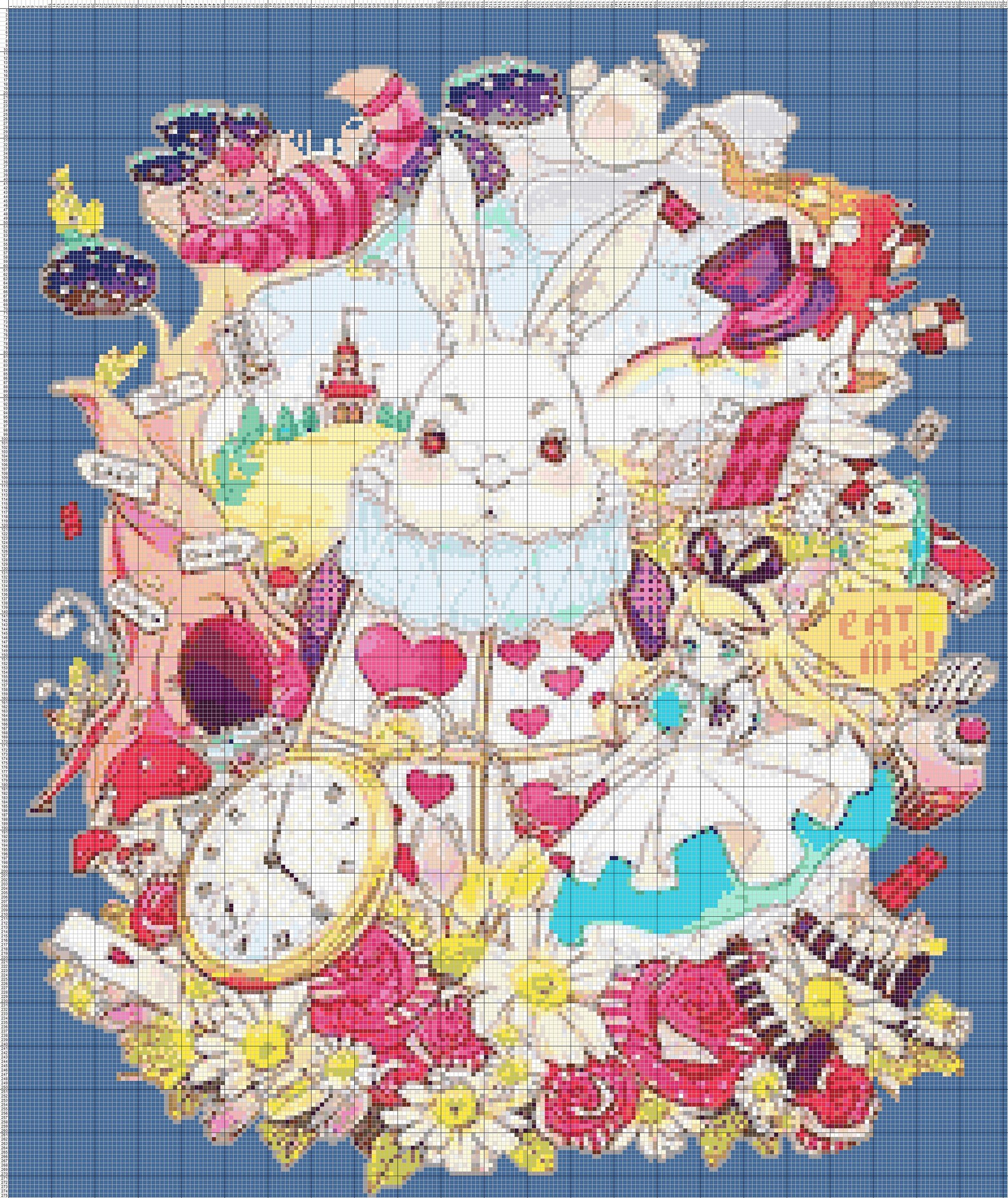 Алиса в стране чудес схемы. Вышивка крестом Алиса в стране чудес. Алиса в стране чудес вышивка крестом схемы. Вышивка кролик из Алисы в стране чудес схема. Схема вышивки Алиса в стране чудес.