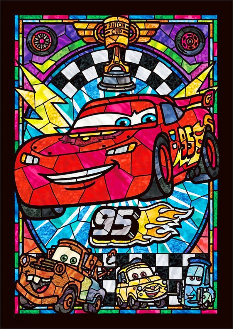 Disney Stained Glass Cross Stitch - Cross Stitch Patterns
