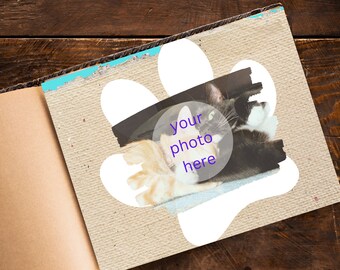 16 Pages Cat Photo Album Template