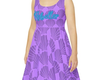 Ariel Little Mermaid Athletic Dress, Disney Dress Women's Clothing,  Princess Dress Disney World, Athletic Workout Outfit Disney Parks Outfit -  Etsy