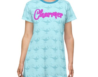 strapless open back dress Rapunzel T-Shirt Dress – Cakeworthy