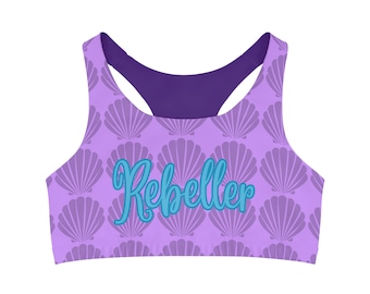Sutiã esportivo sem costura Princess Collection Rebeller