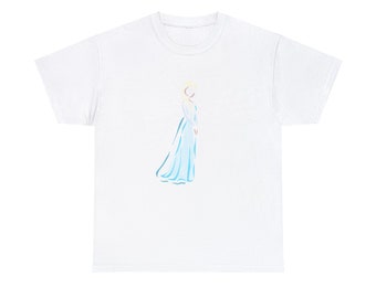 Camiseta unissex de algodão pesado Ice Princess