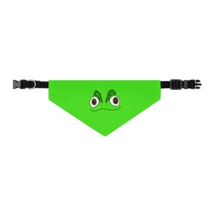 Green Sidekick Pet Bandana Collar