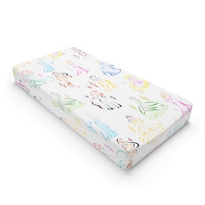 All Princesses Baby Changing Pad Cover