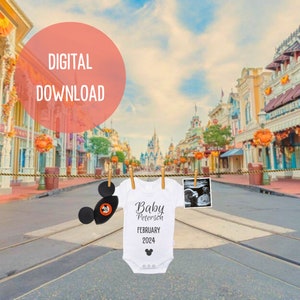 Main Street Pregnancy Announcement