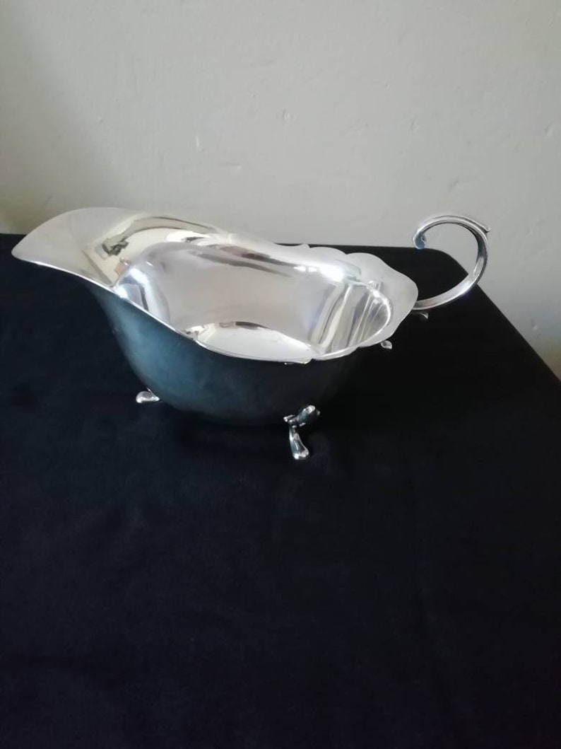 Silver Plated Gravy Jug 1930's. Etsy