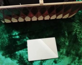 Snakeskin Style Handtasche.