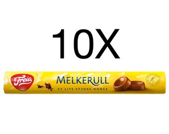 Melkerull Freia Norwegian Milk Chocolate 10X74g