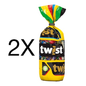 Freia Twist Norwegian Chocolate and Caramels 2X300g