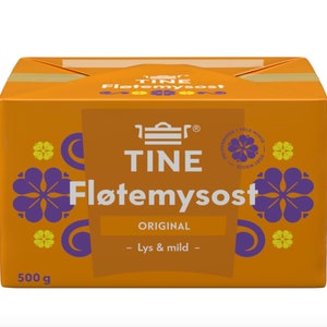 Tine Brunost Norwegischer Braunkäse Fløtemysost 500g
