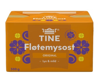 Tine Brunost Norwegian Brown Cheese Fløtemysost 500g