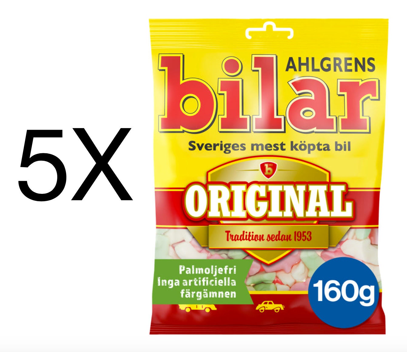 Ahlgrens Bilar Mix Set 20 Packs - Pick Any Packs From