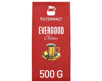 Evergood Norwegian Coffee Grounded Dark Arabica Beans Filter Malt 500g