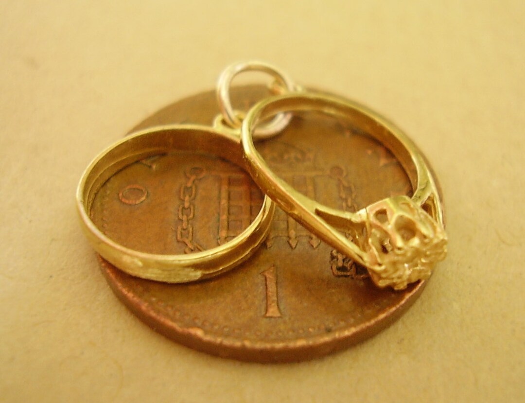 9ct Gold WEDDING & ENGAGEMENT RINGS Etsy