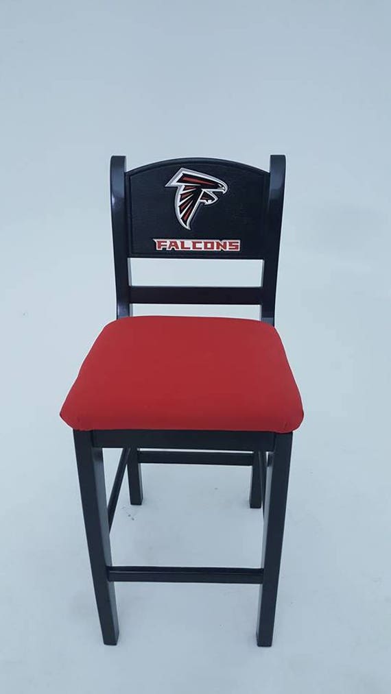 Falcons High Back Bar Stool Falcons High Back Bar Stool
