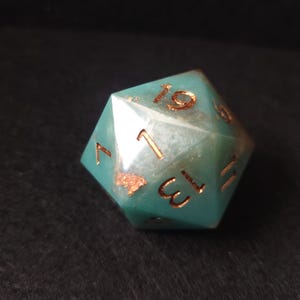 45mm D20 Chonk - Decadence in Blue - SKU C009