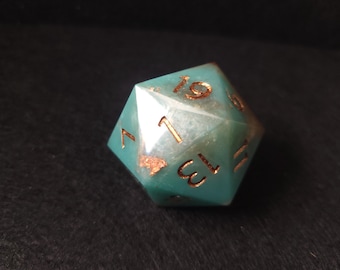 45mm D20 Chonk - Decadence in Blue - SKU C009