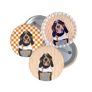 Tennessee Vols Maskottchen Perle Game Day Button | 2.25 Button
