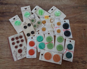 Group of Vintage Buttons