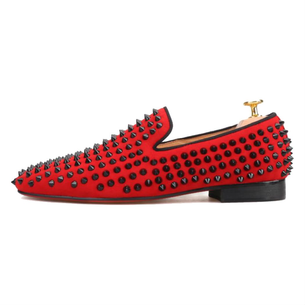 Davucci Red Velvet Slippers Shop main image 4