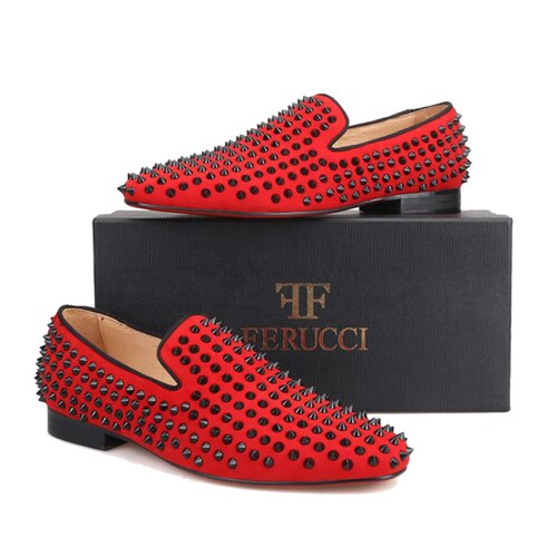 ferucci spiked loafers