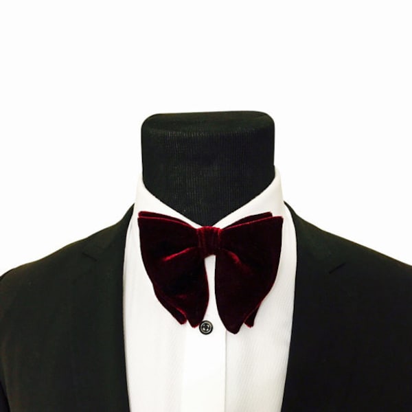 burgundy bowties