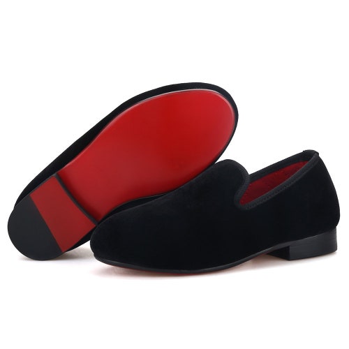 Merlutti KIDS Shoes Children Plain Velvet Loafers - Etsy