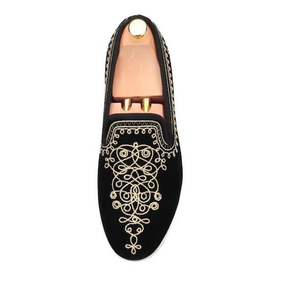 Mules / Loafers Homme En Velours Noir FERUCCI - Taille 11 - Artisanales (Occasion)
