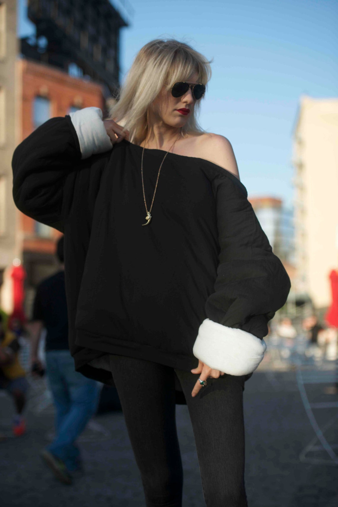 Puffy Shirt - Black