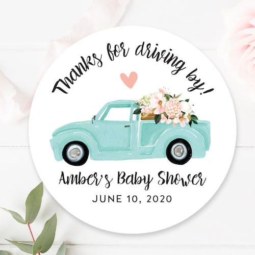 Drive by Parade Bridal Shower Template Social Distance Bridal Etsy