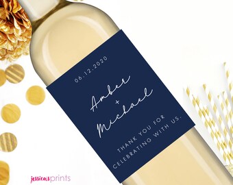 Custom Wine Labels Etsy