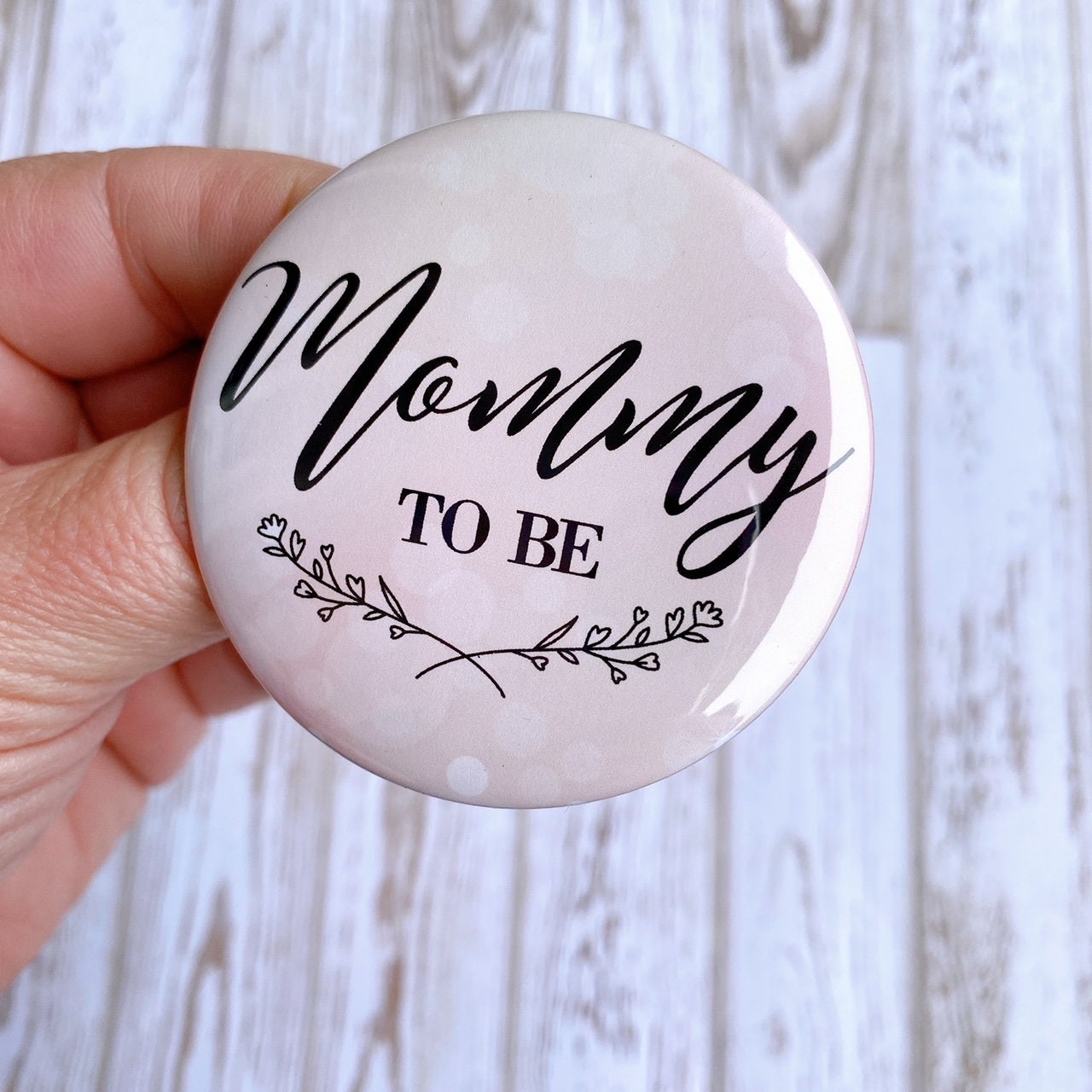 Mommy To Be Pin Baby Shower Button Mom to Be Button Etsy