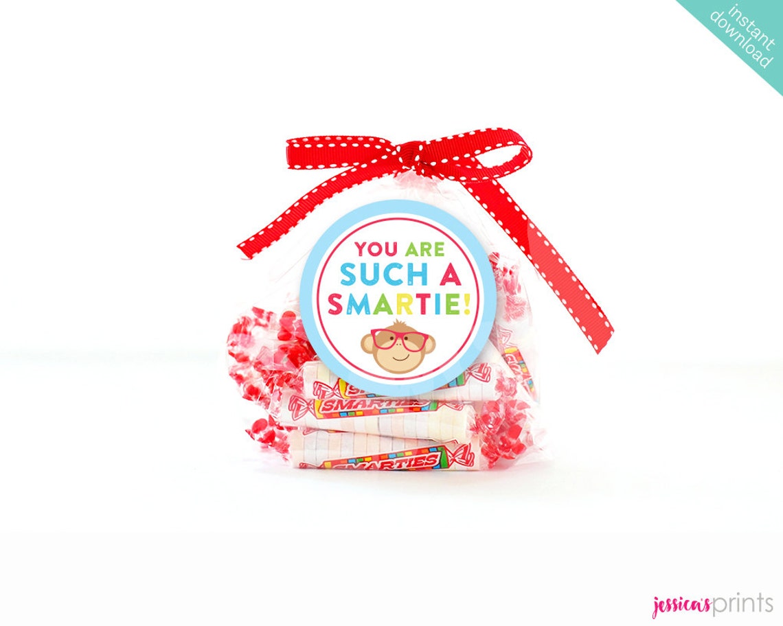 Instant Download You Are Such A Smartie Printable Party | Etsy