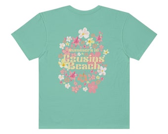 Der Sommer drehte ich Pretty Team Conrad Comfort Farben T-Shirt Vorderseite + Rückseite Designs TSITP